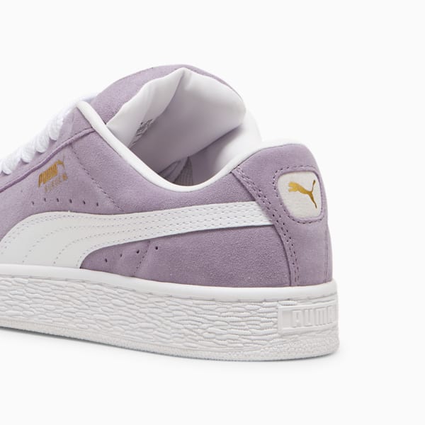 Sneakers Suede XL pour enfant et adolescent, Pale Plum-PUMA White, extralarge